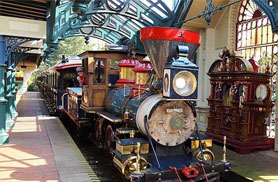 Disneyland Railroad Fantasyland Station
